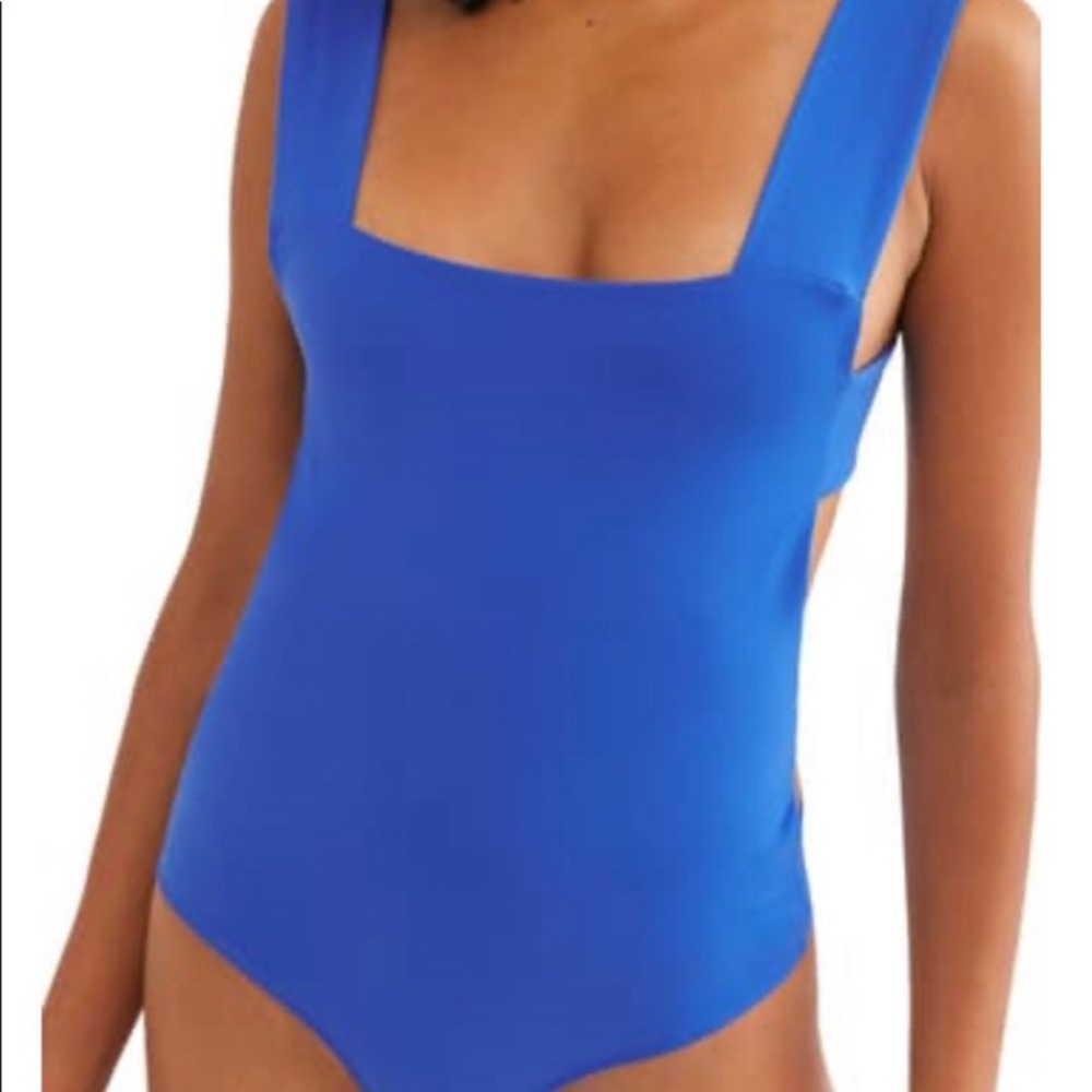 Free People Oh She’s Strappy Bodysuit